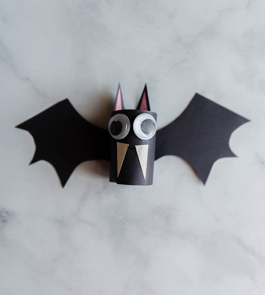 how to make a paper bat